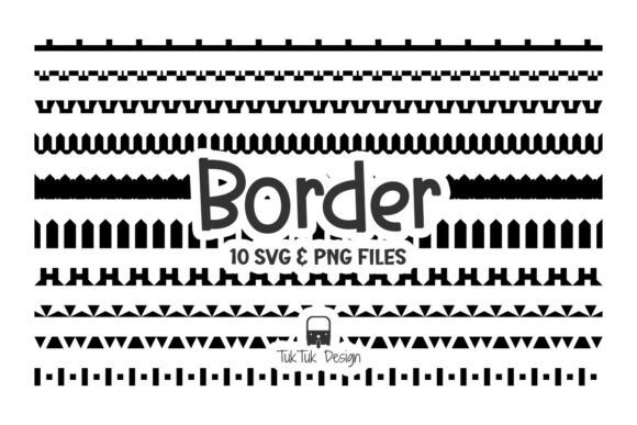 Border Frame Graphics for Decorative Elements