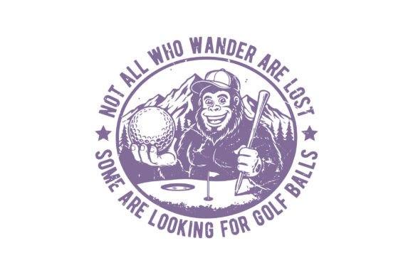 Golf Ball Graphics for T-Shirt Designs