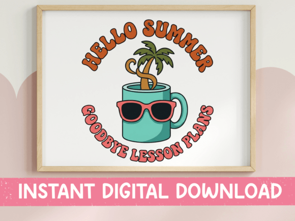Hello Summer SVG: Graphics for T-Shirt Designs