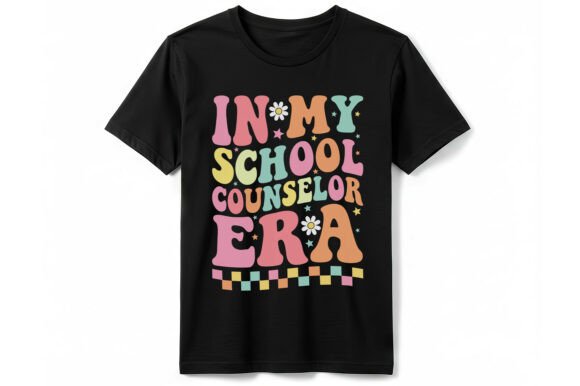 In My School Counselor Era T-Shirt: Graphics for Bloggers