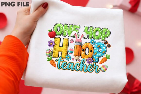 One Hip Teacher Easter Png: Graphics & Illustrations