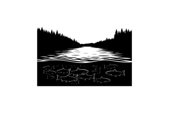 School of Fish Graphics & Illustrations