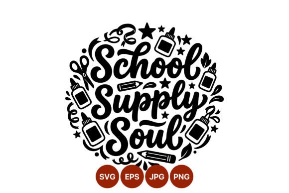 School Supply Soul Graphics & Illustrations Review