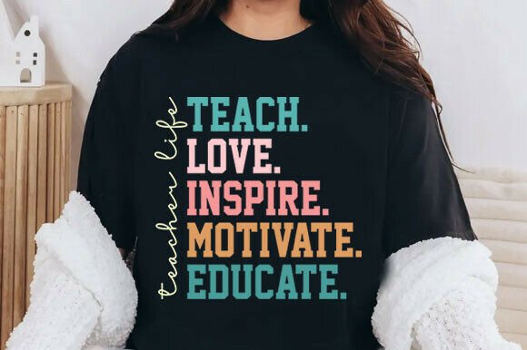 Teacher Appreciation Png: Graphics for T-Shirt Designs