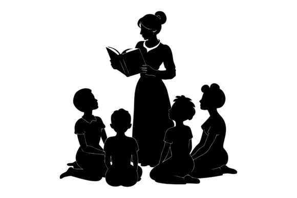 Teacher Reading Graphics & Illustrations Review