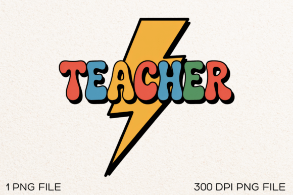 Teacher Sublimation PNG: Graphics for T-Shirt Designs